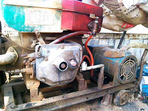 威信单杠柴油机发电机出租